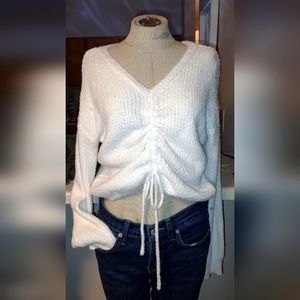 Beautiful sincerely jewels drawstring sweater